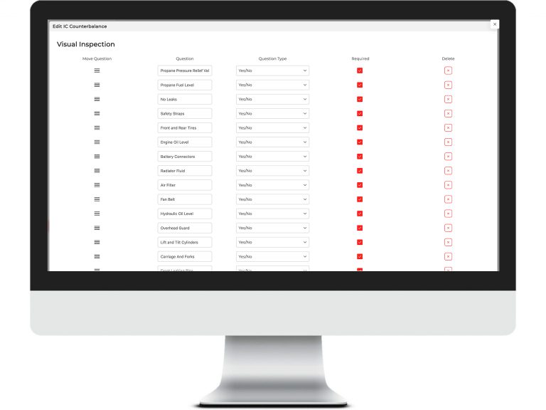 Paperless Forklift Inspection App and Software MasterCheck